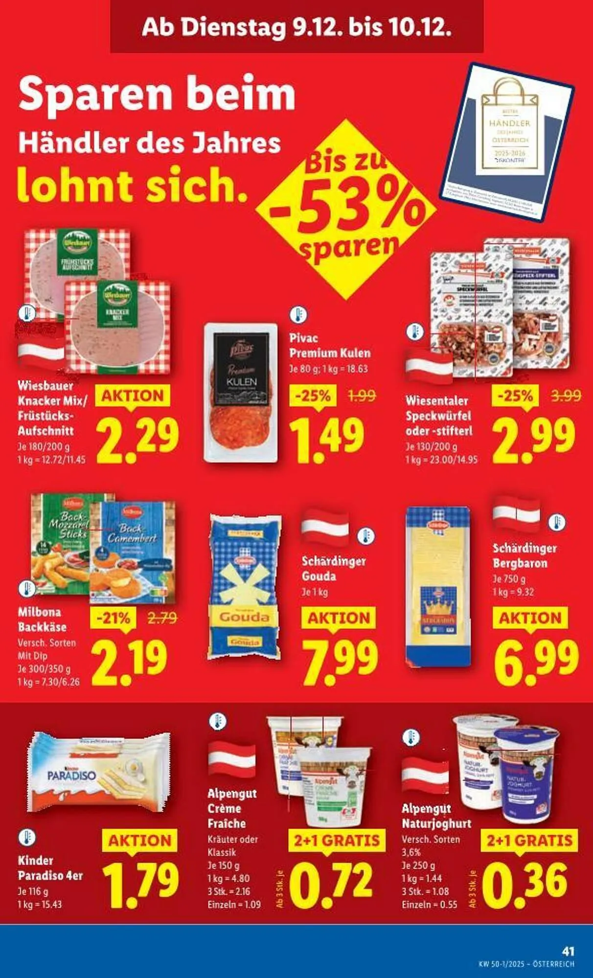 Lidl Flugblatt von 4. Dezember bis 10. Dezember 2025 - Flugblätt seite  46