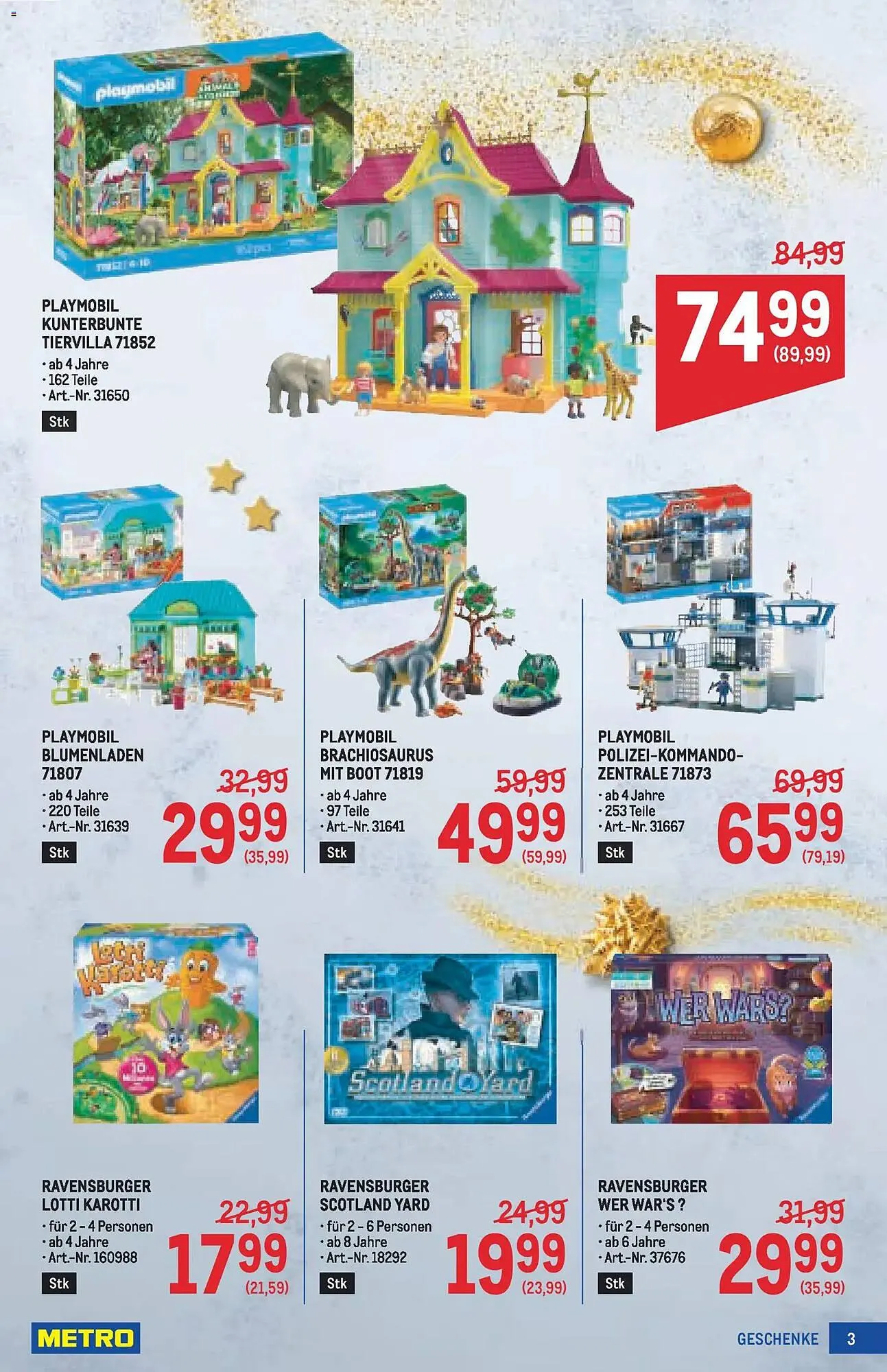 Metro Flugblatt von 27. November bis 24. Dezember 2025 - Flugblätt seite  3