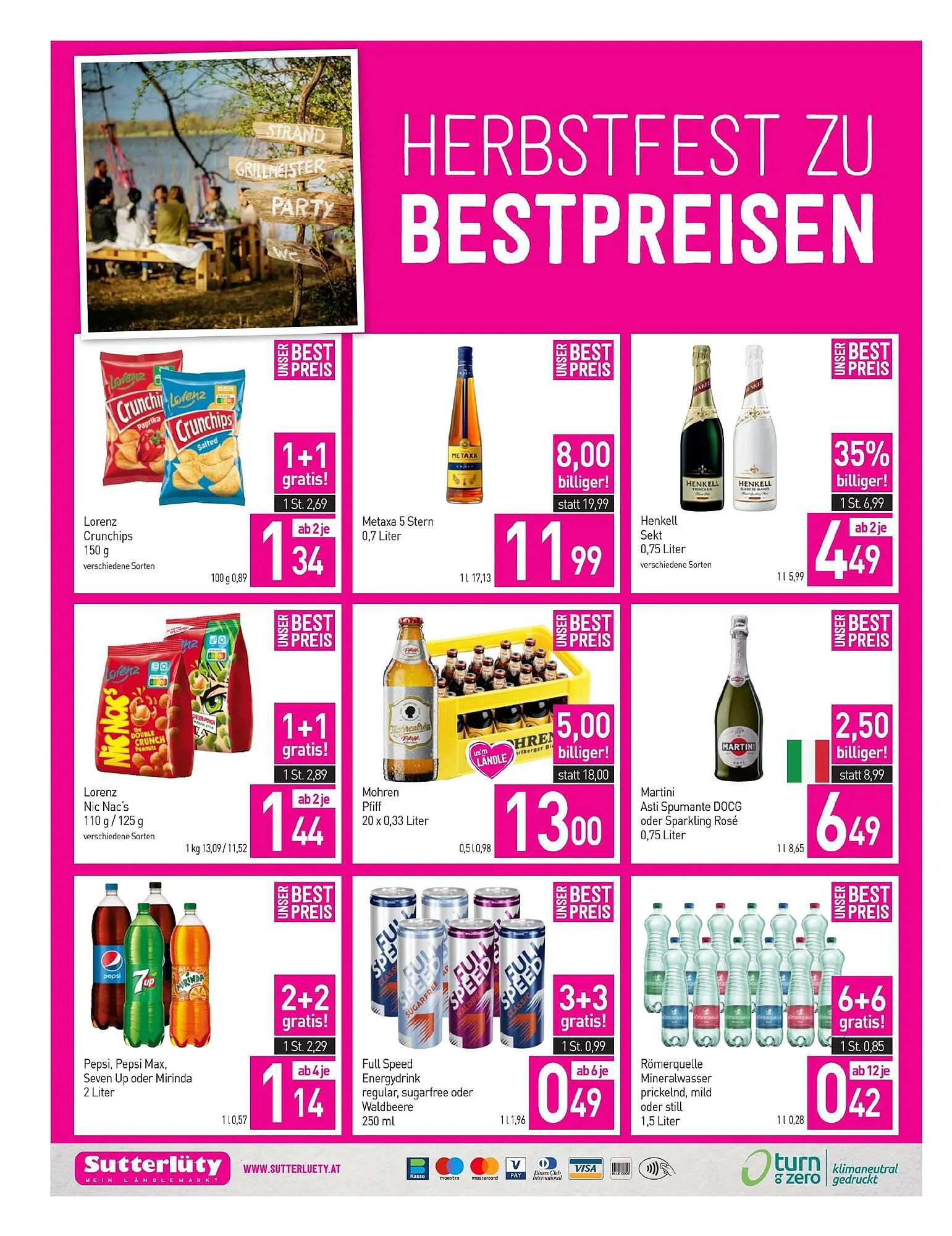 Sutterlüty Flugblatt von 28. September bis 4. Oktober 2023 - Flugblätt seite  20