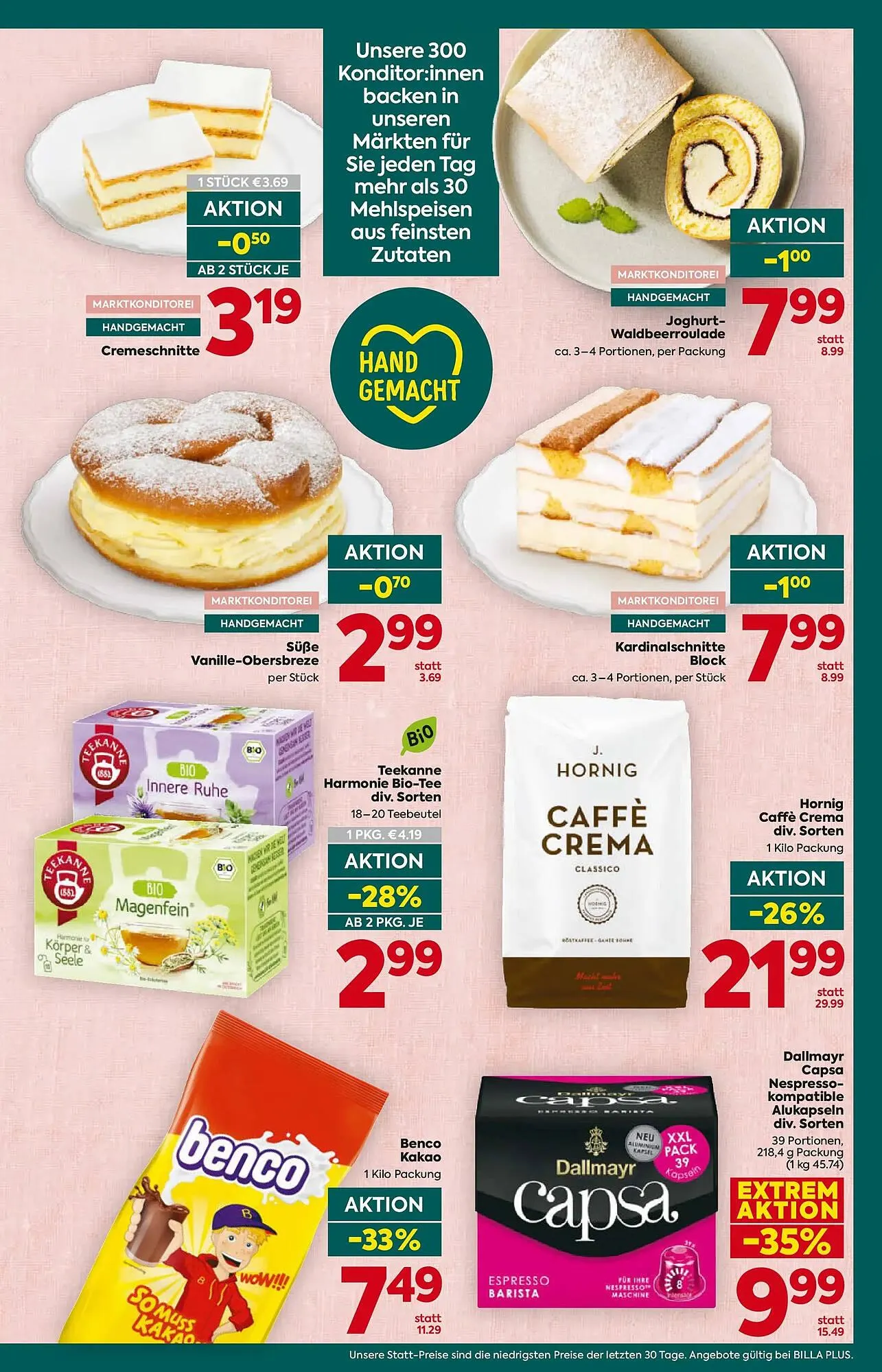 Billa Flugblatt von 8. Jänner bis 14. Jänner 2026 - Flugblätt seite  15