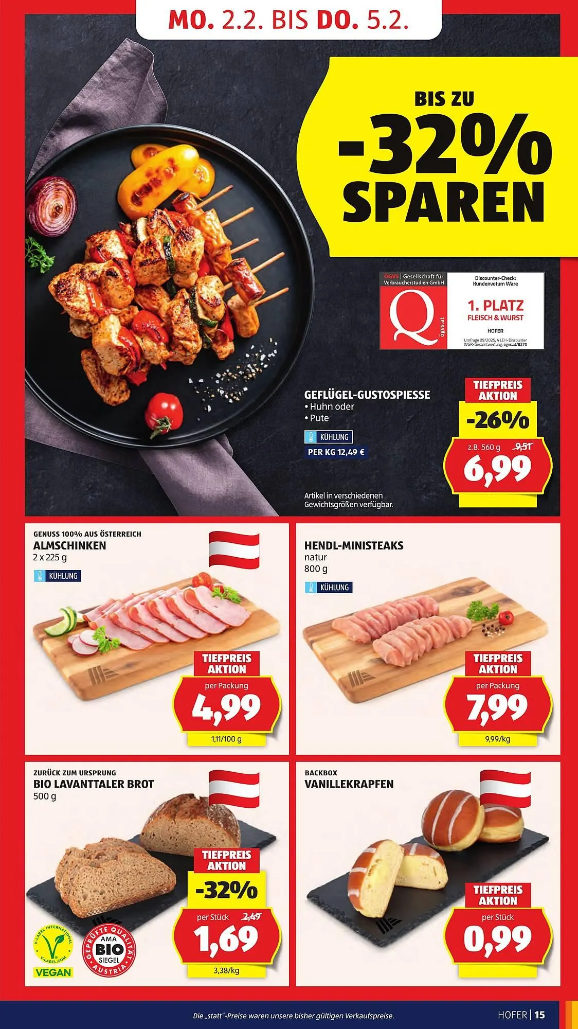 Hofer Flugblatt von 30. Jänner bis 5. Februar 2026 - Flugblätt seite 17