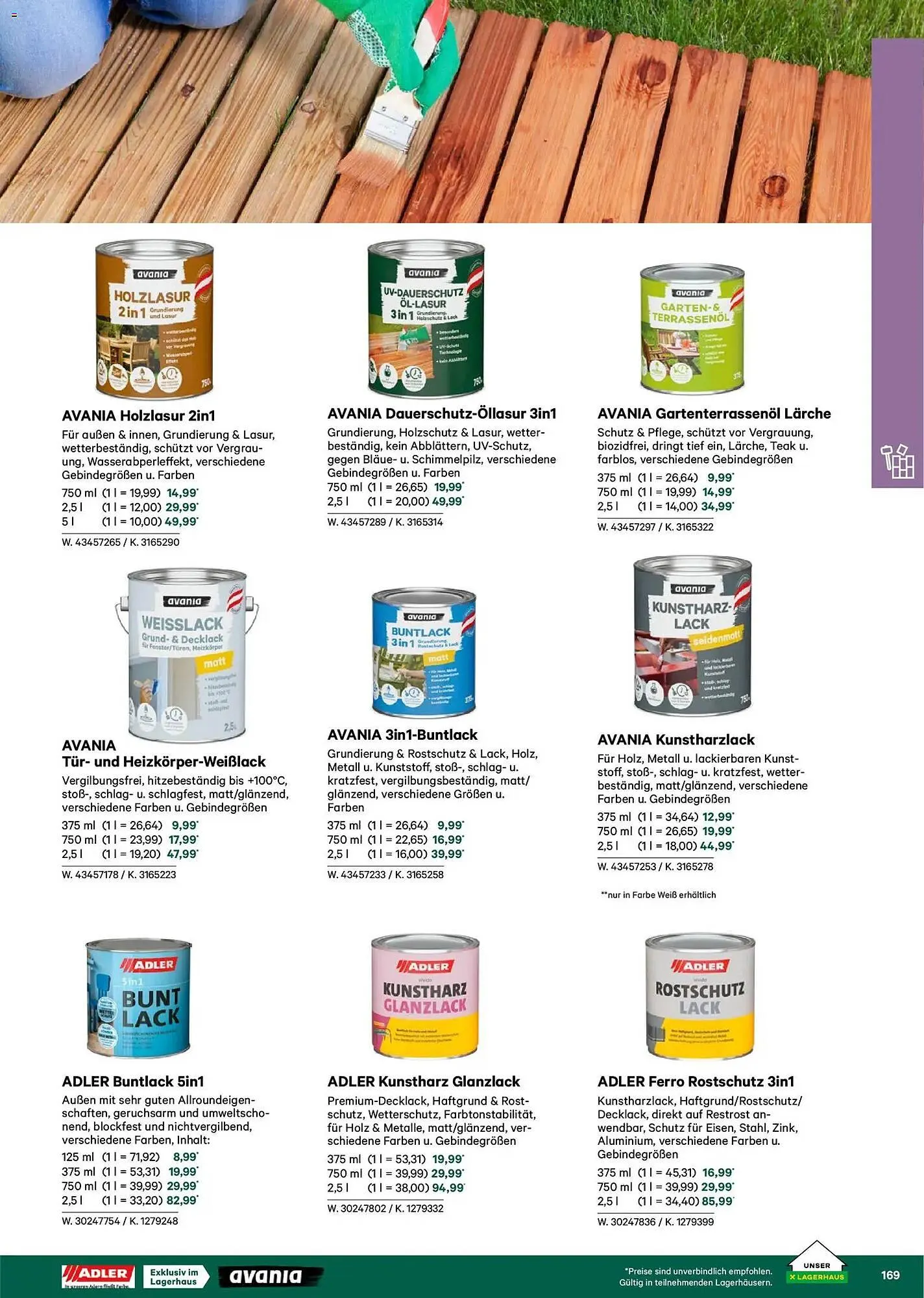 Lagerhaus Flugblatt von 22. Februar bis 31. Mai 2026 - Flugblätt seite  169