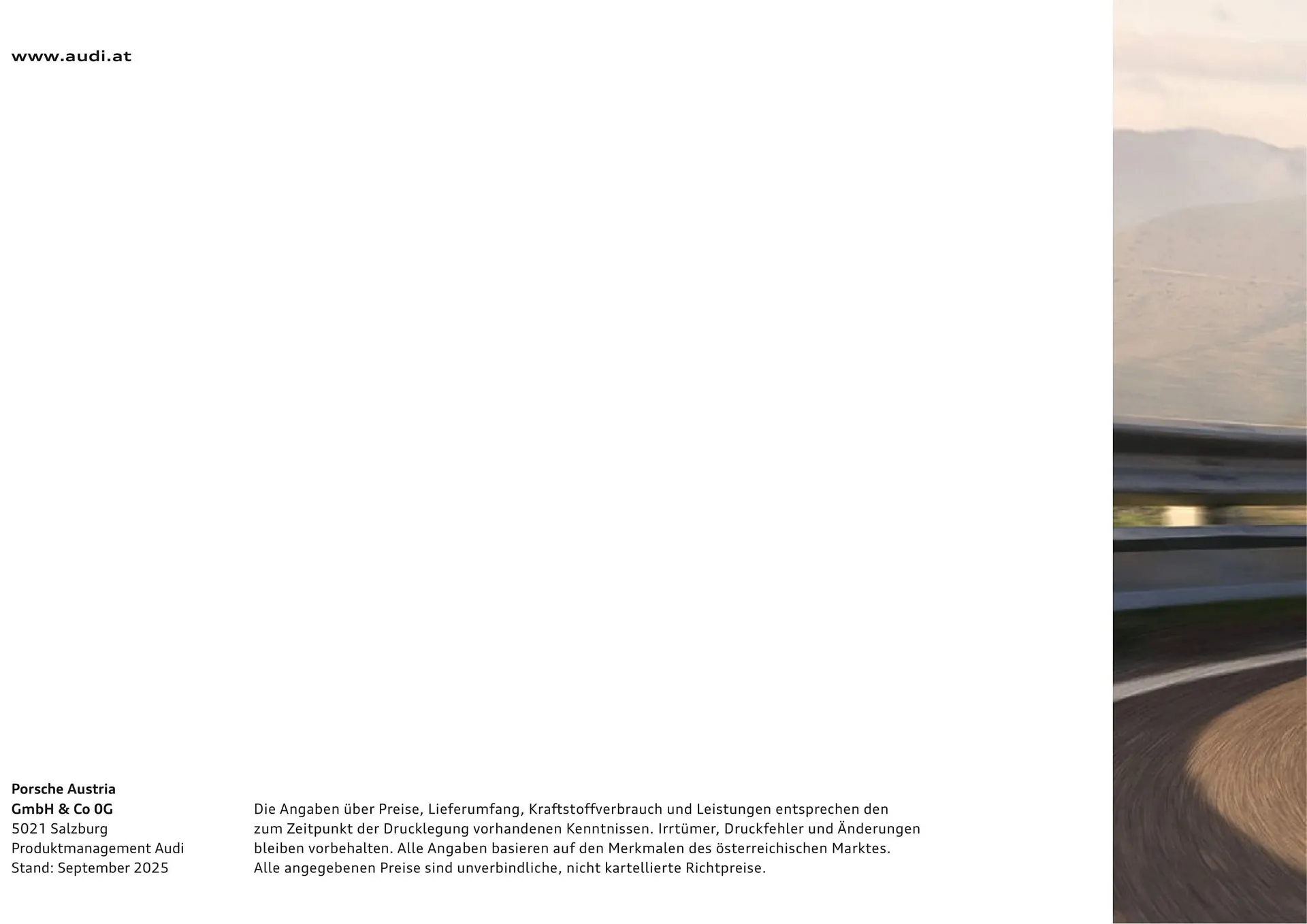 Audi Flugblatt von 20. November bis 22. Juli 2026 - Flugblätt seite 116