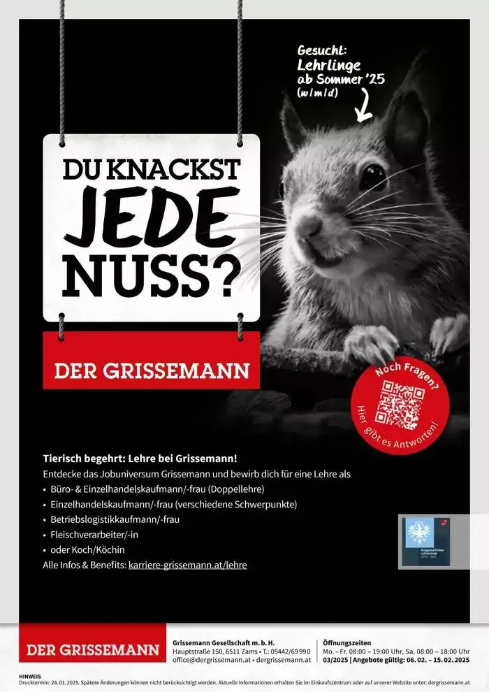 Angebote Der Grissemann von 7. Februar bis 21. Februar 2025 - Flugblätt seite  12