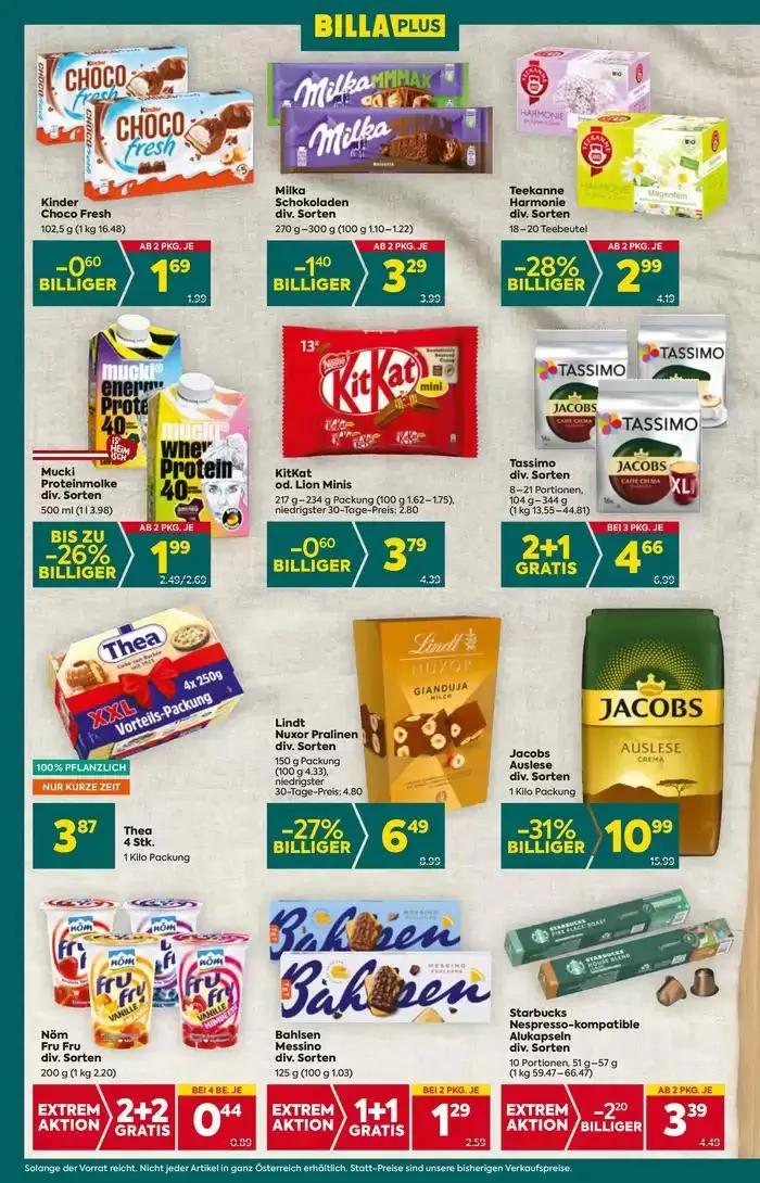 Vorschau BILLA PLUS Wien KW44 von 29. Oktober bis 12. November 2024 - Flugblätt seite 12