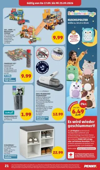 PENNY Flugblatt von 17. September bis 23. September 2026 - Flugblätt seite  21
