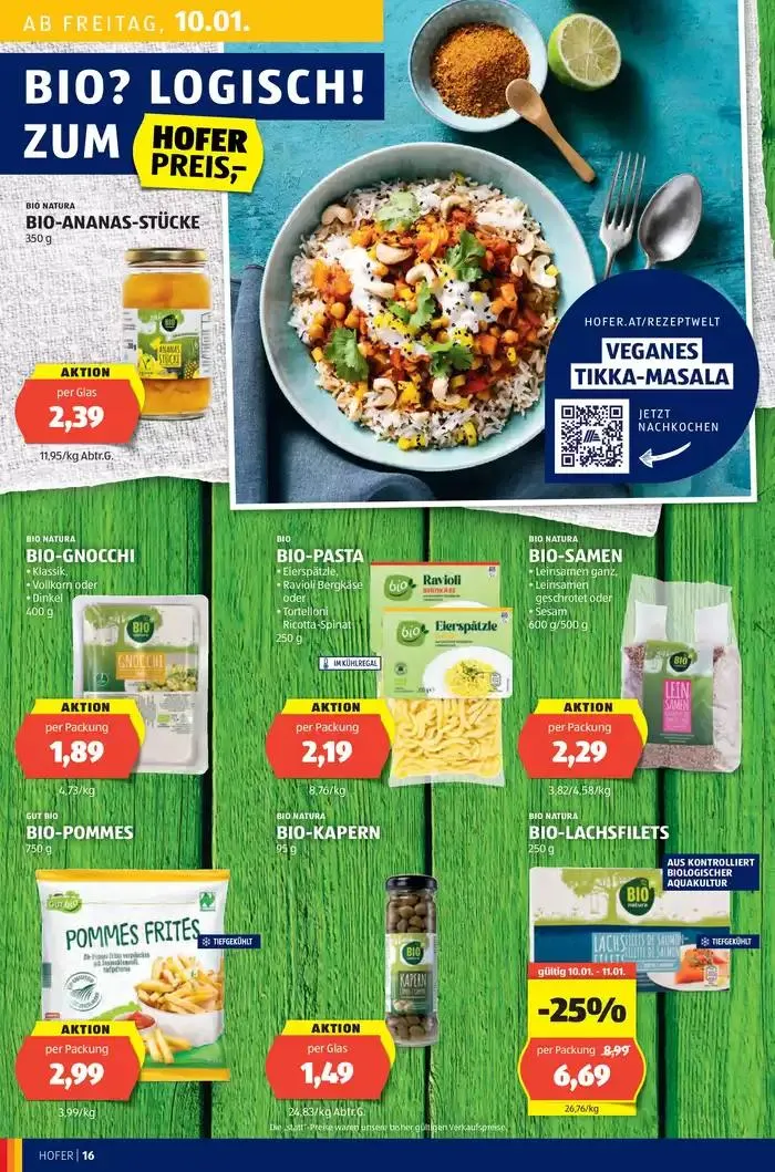 Blättern Sie online im HOFER Flugblatt von 8. Jänner bis 15. Jänner 2025 - Flugblätt seite  18