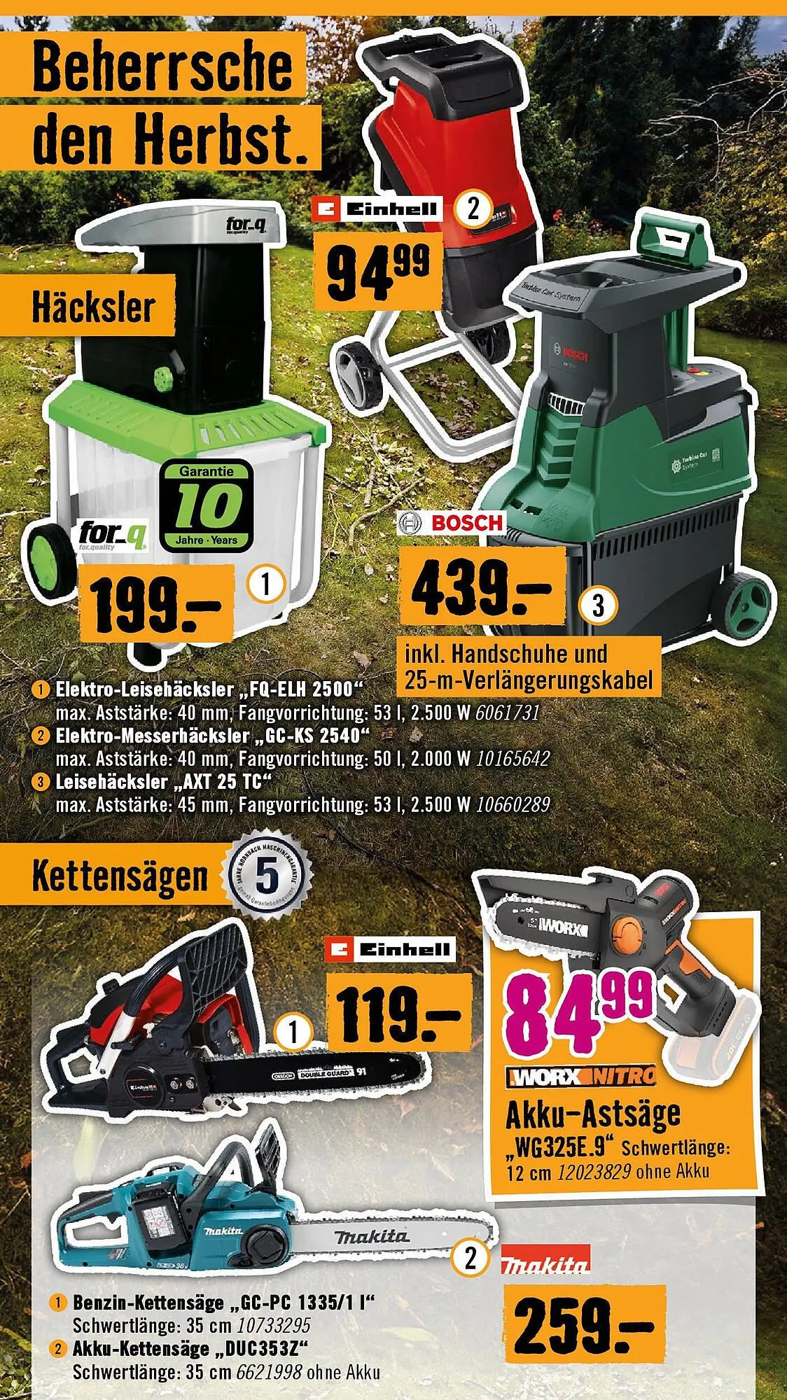 Hornbach Flugblatt von 1. Oktober bis 29. Oktober 2025 - Flugblätt seite 5