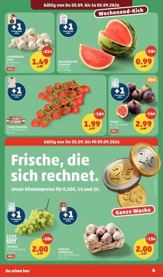 PENNY Flugblatt von 3. September bis 9. September 2026 - Flugblätt seite  4