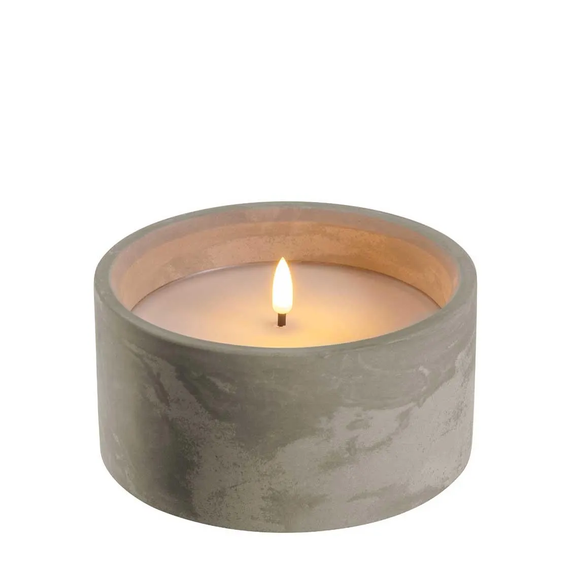 LED Licht SILENZIO Beton 8 cm breit