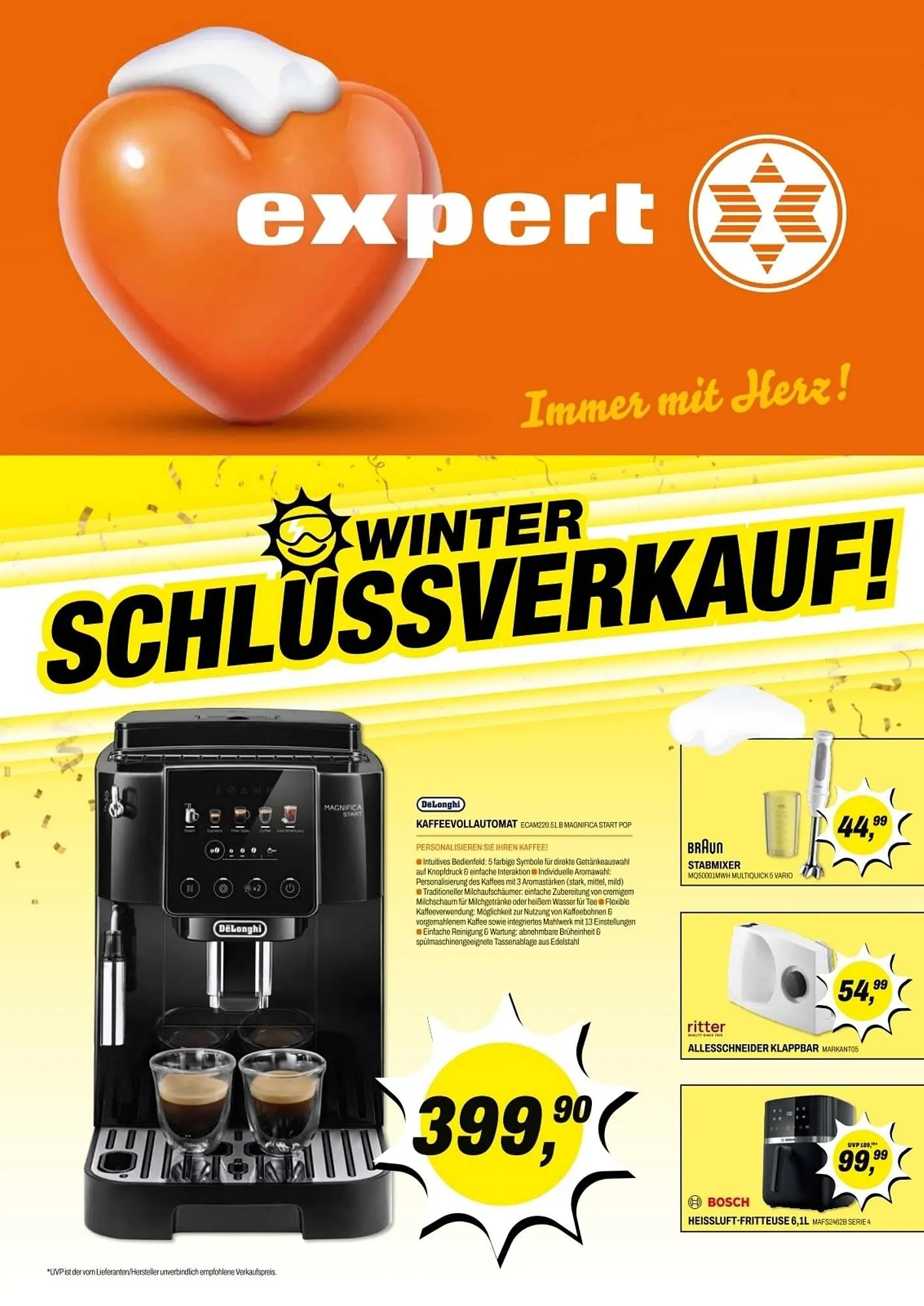 Expert Flugblatt von 31. Dezember bis 18. Jänner 2026 - Flugblätt seite 1