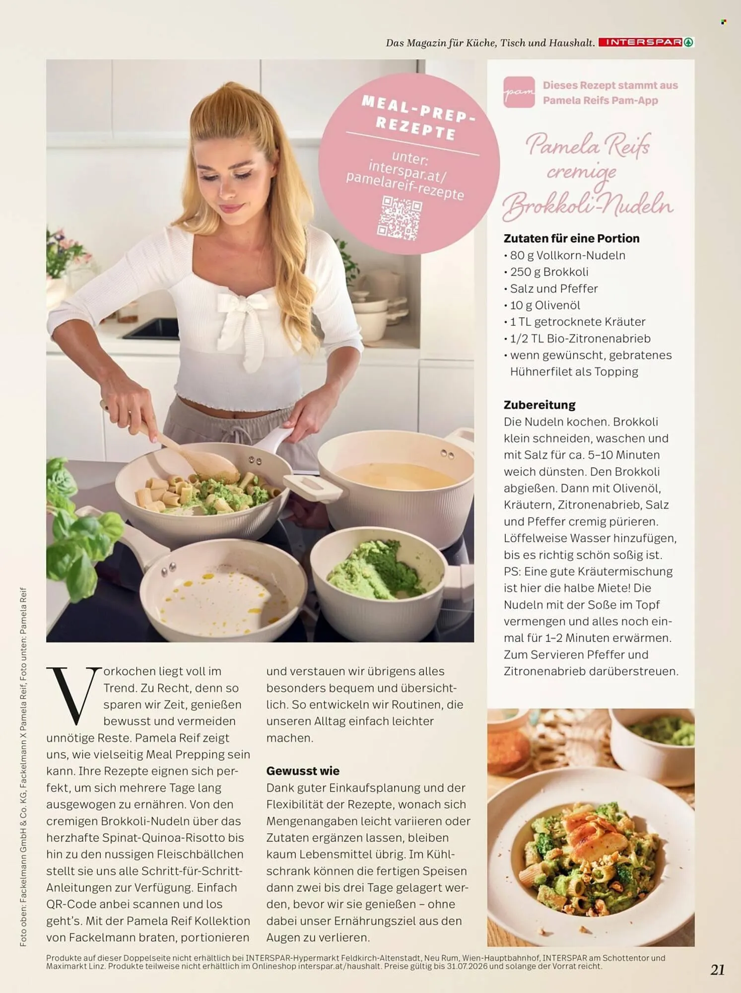 Interspar Flugblatt von 7. April bis 31. Juli 2026 - Flugblätt seite  21