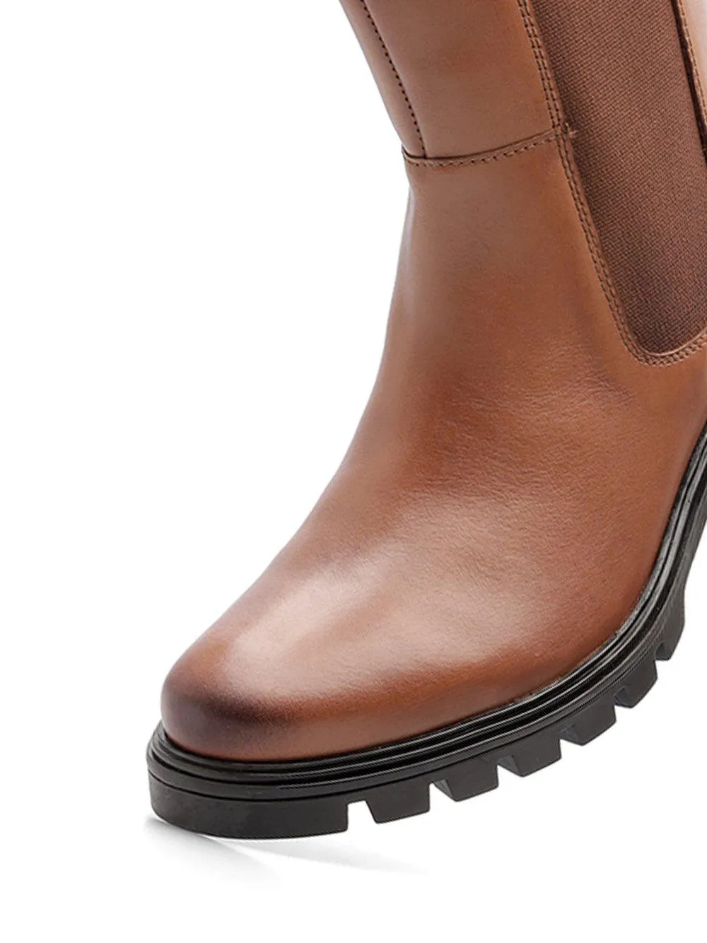 Damen Stiefelette Denver cognac