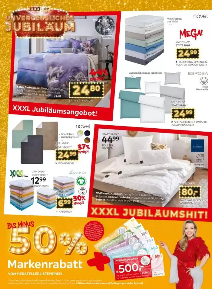 XXXLutz flugblatt von 11. Februar bis 18. Februar 2025 - Flugblätt seite  12