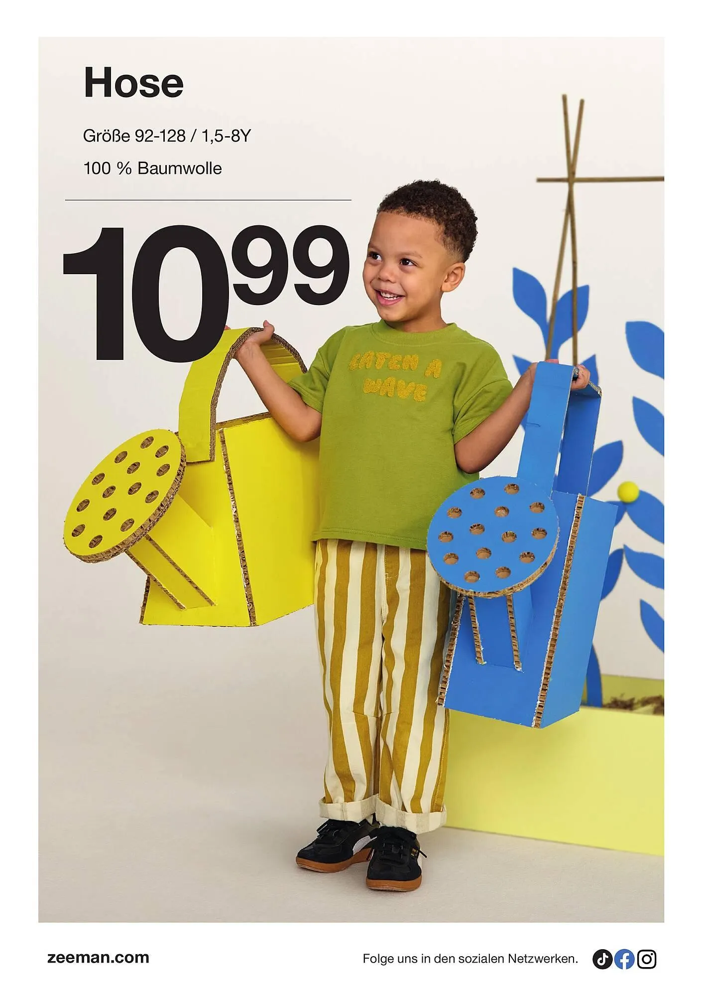 Zeeman Prospekt von 21. März bis 3. April 2026 - Flugblätt seite  10