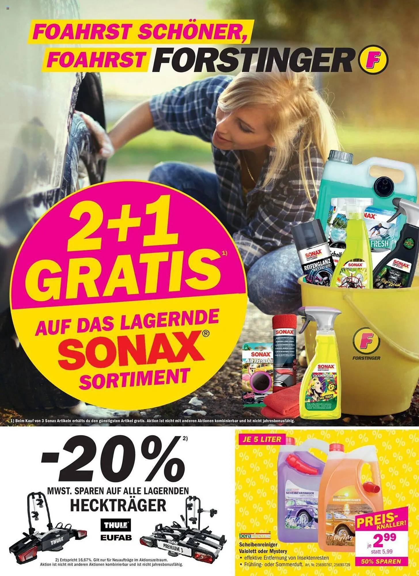 Forstinger Flugblatt von 10. April bis 27. April 2024 - Flugblätt seite  