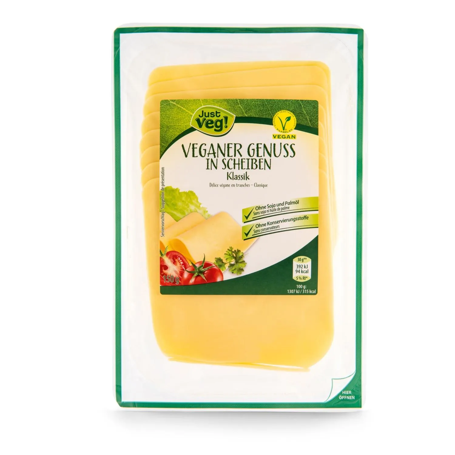 JUST VEG! Pflanzlicher Genuss in Scheiben, Klassik