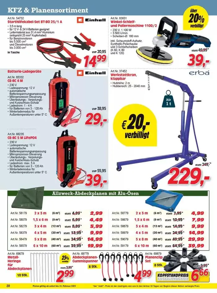 Februar I 2025 von 29. Jänner bis 12. Februar 2025 - Flugblätt seite 20