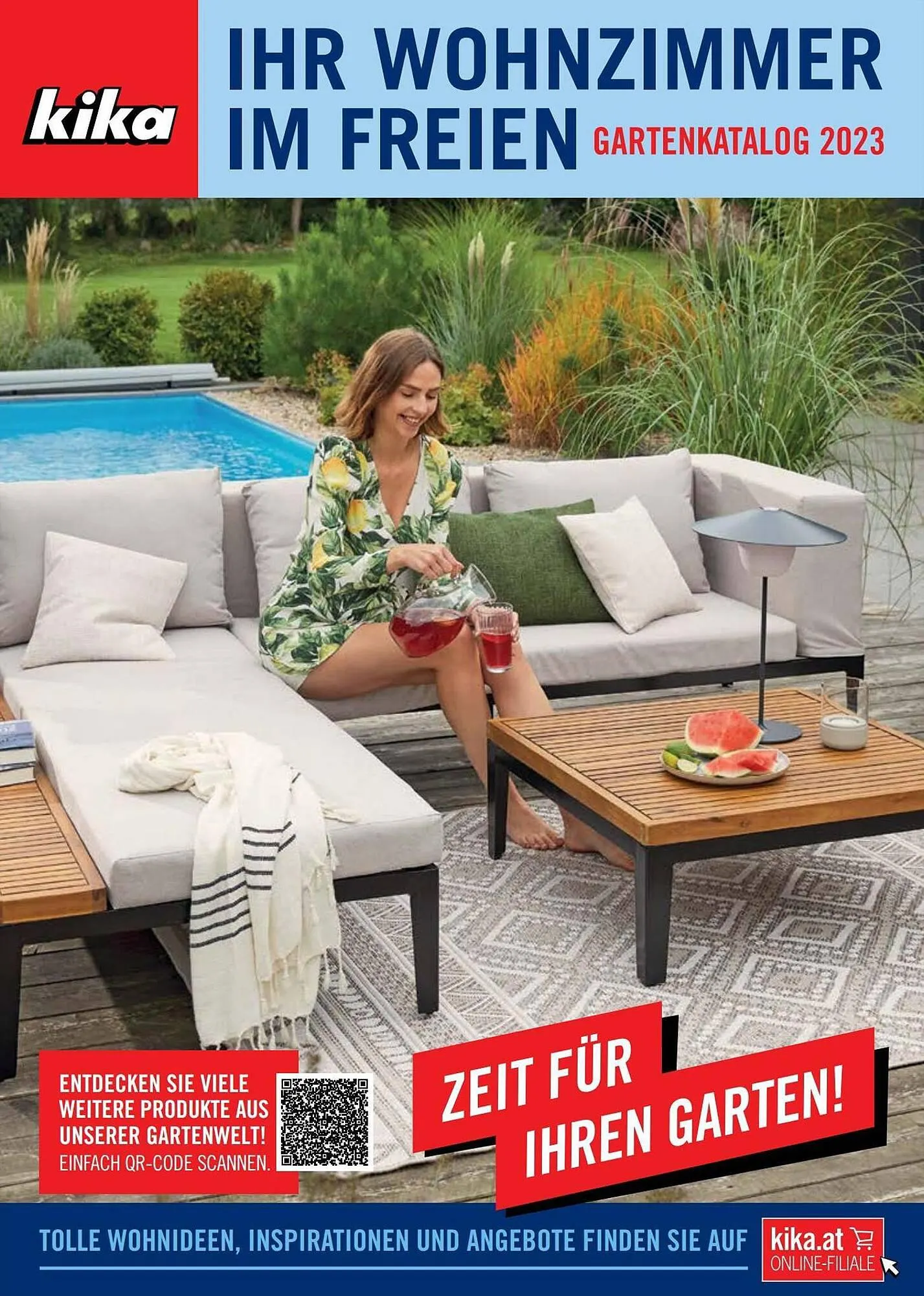 kika Flugblatt von 3. Februar bis 31. August 2023 - Flugblätt seite 1