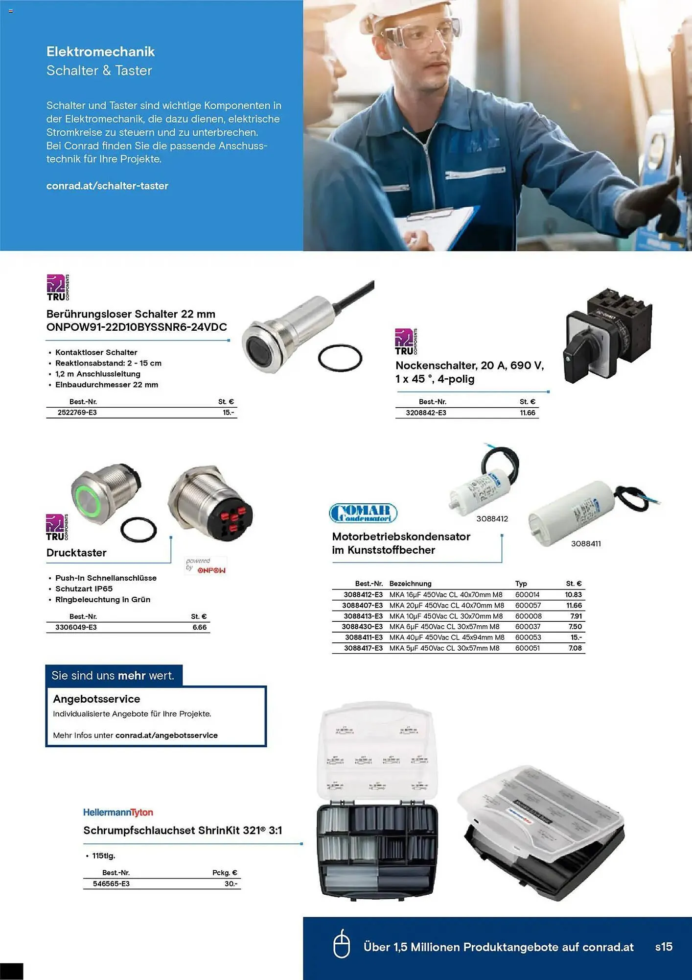 Conrad Katalog von 23. Oktober bis 31. Dezember 2025 - Flugblätt seite  15