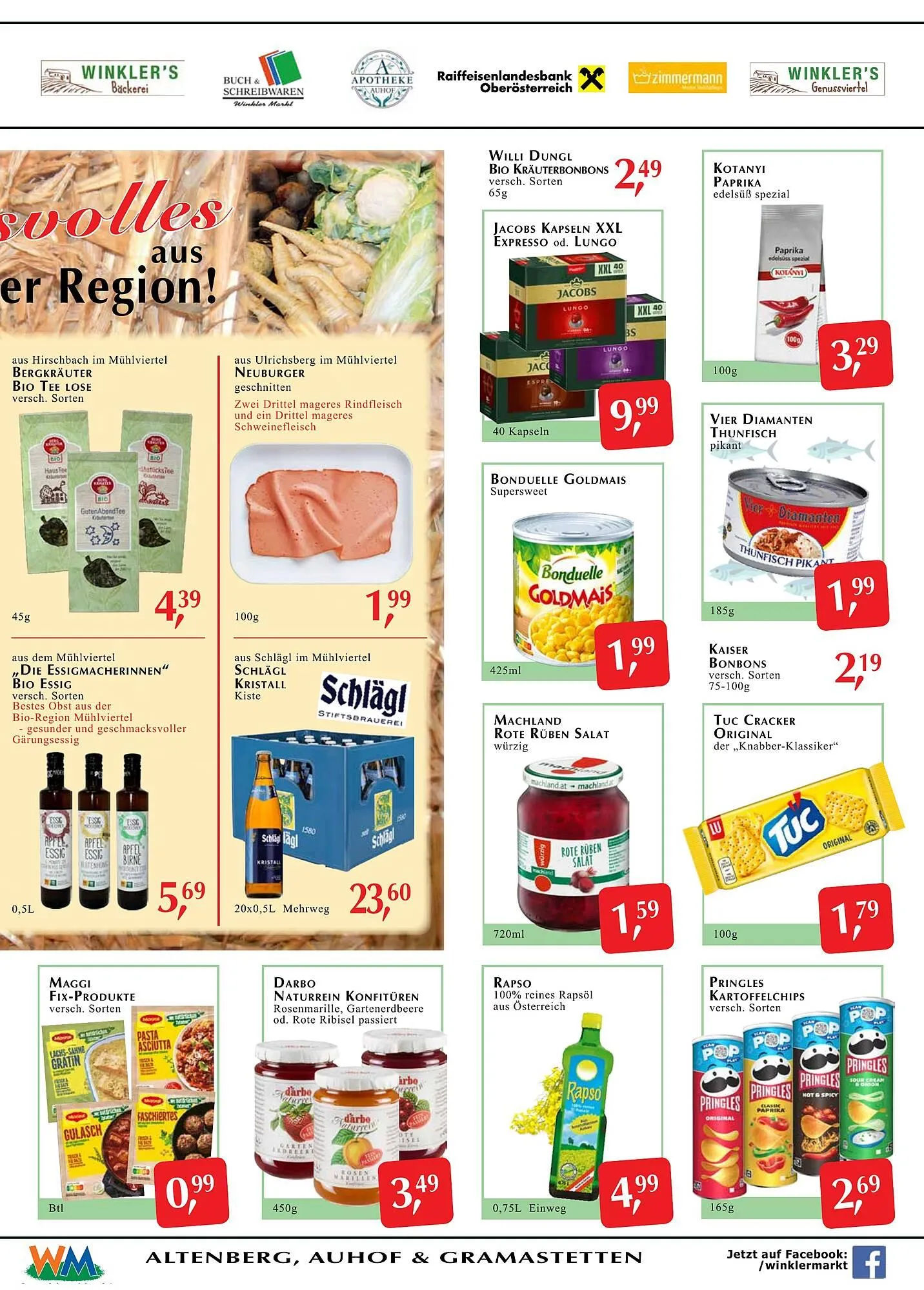 Winkler Markt Flugblatt von 23. Jänner bis 5. Februar 2025 - Flugblätt seite  3