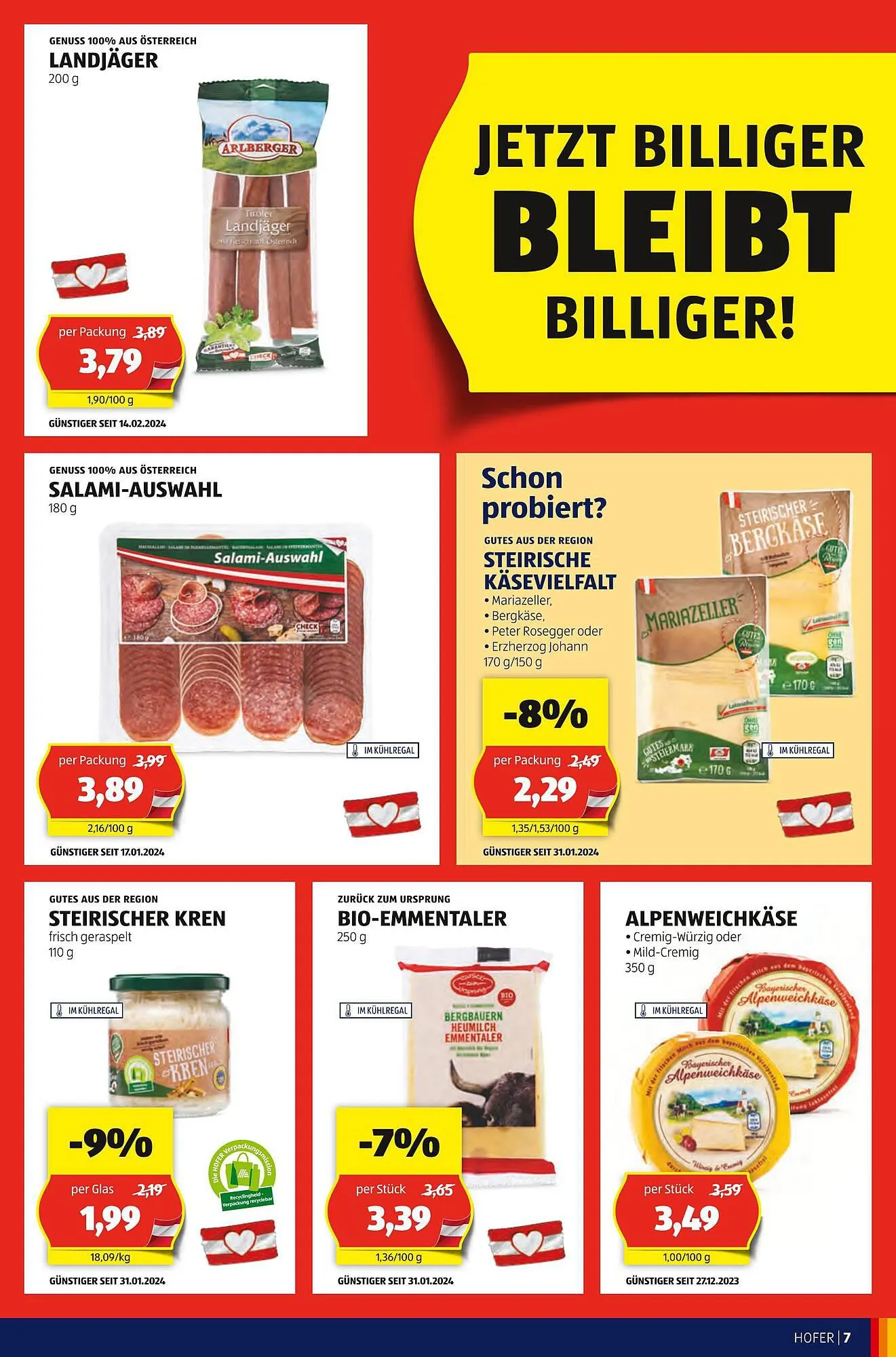Hofer Flugblatt von 22. März bis 28. März 2024 - Flugblätt seite 7