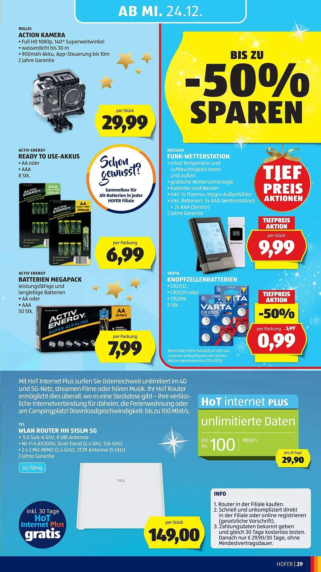 Hofer Flugblatt von 19. Dezember bis 25. Dezember 2025 - Flugblätt seite  37