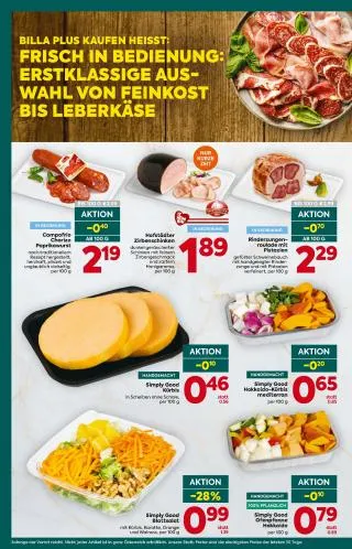 BILLA PLUS Flugblatt von 22. Oktober bis 28. Oktober 2026 - Flugblätt seite  12