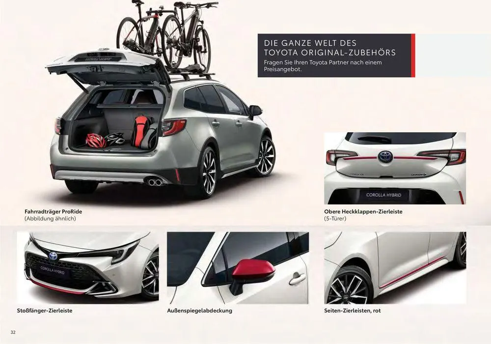 Toyota Corolla von 26. April bis 26. April 2025 - Flugblätt seite 32