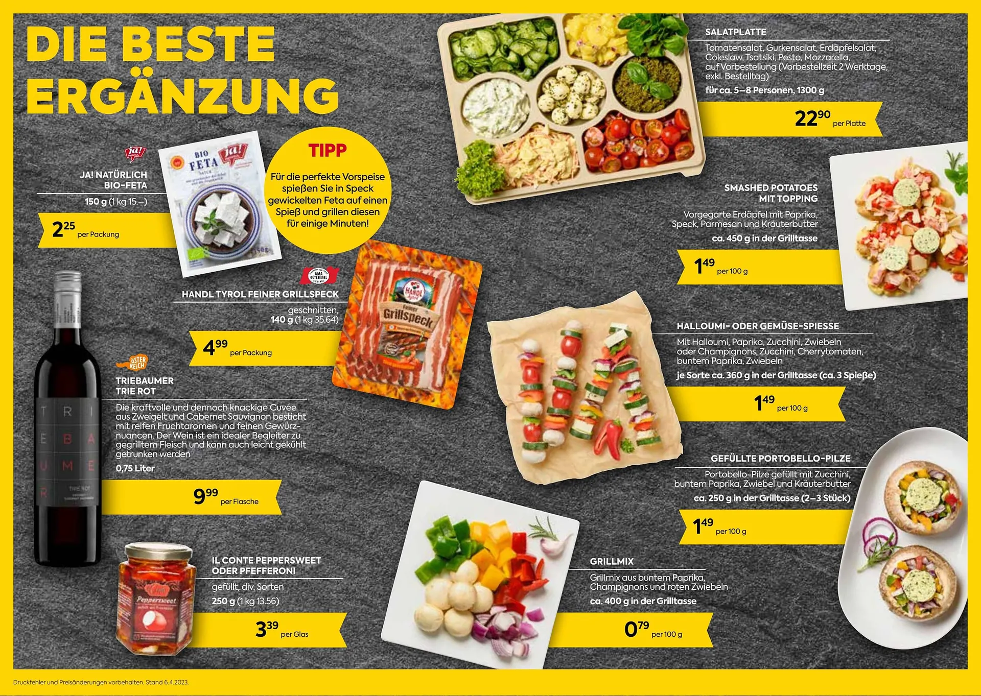 Billa Flugblatt von 2. Mai bis 31. August 2023 - Flugblätt seite 6