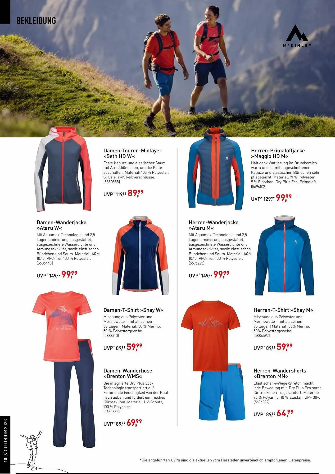 Intersport Flugblatt von 17. Juli bis 31. Dezember 2023 - Flugblätt seite 10