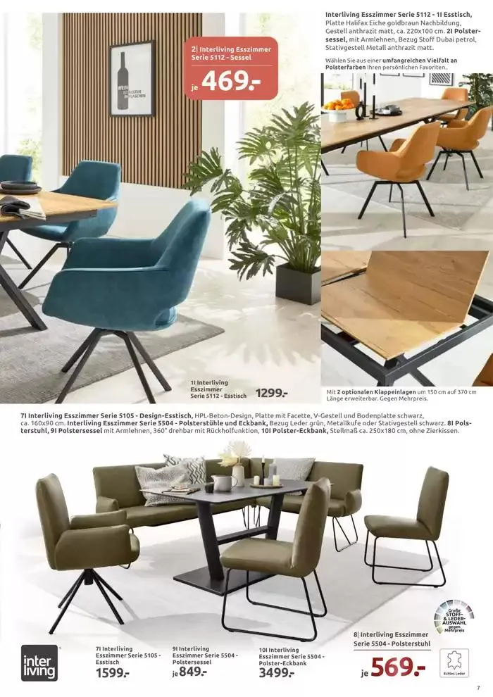 Möbel Ludwig katalog von 30. Jänner bis 15. Februar 2025 - Flugblätt seite 7