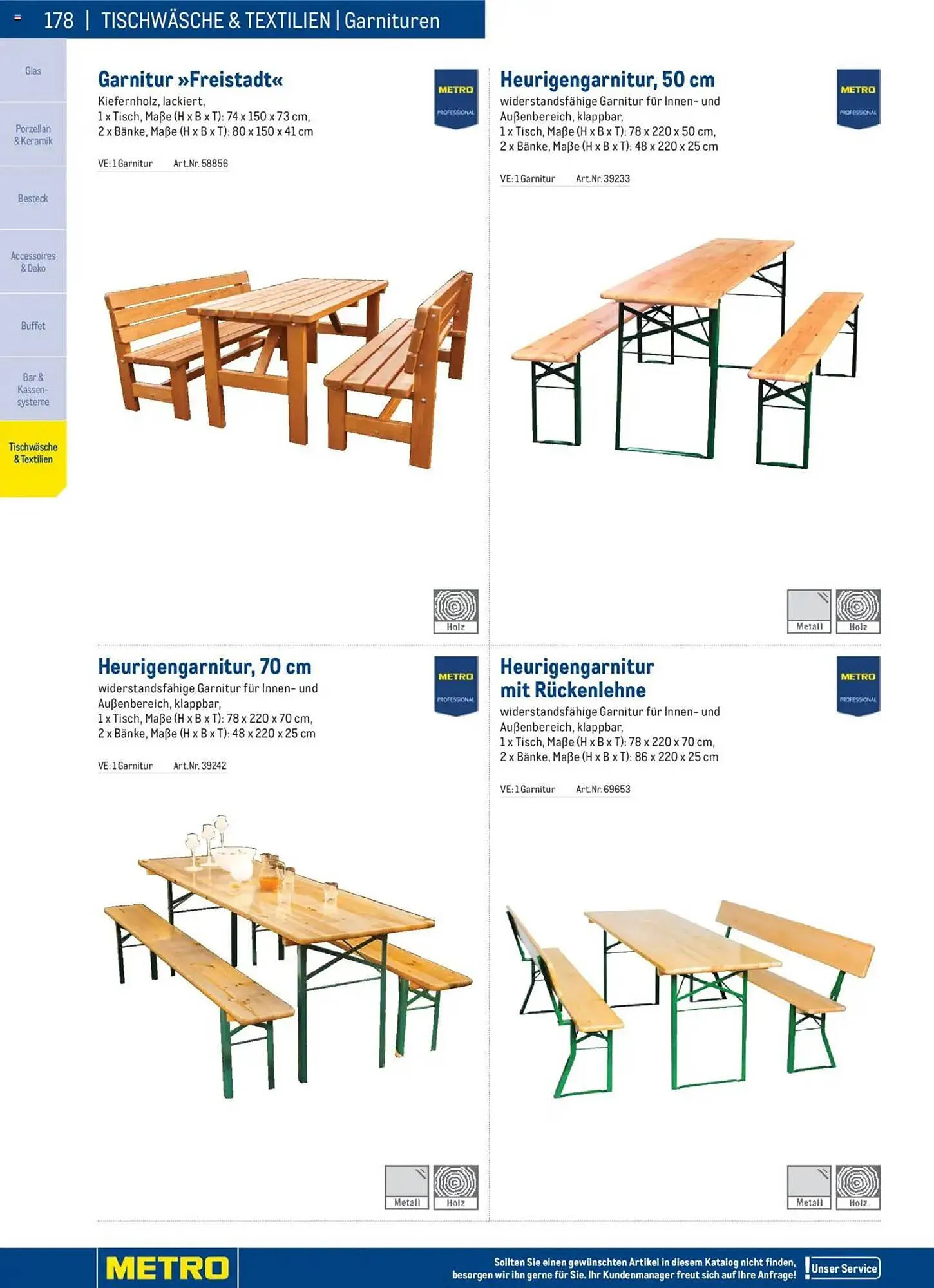 Metro Flugblatt von 2. Dezember bis 31. Dezember 2025 - Flugblätt seite  178