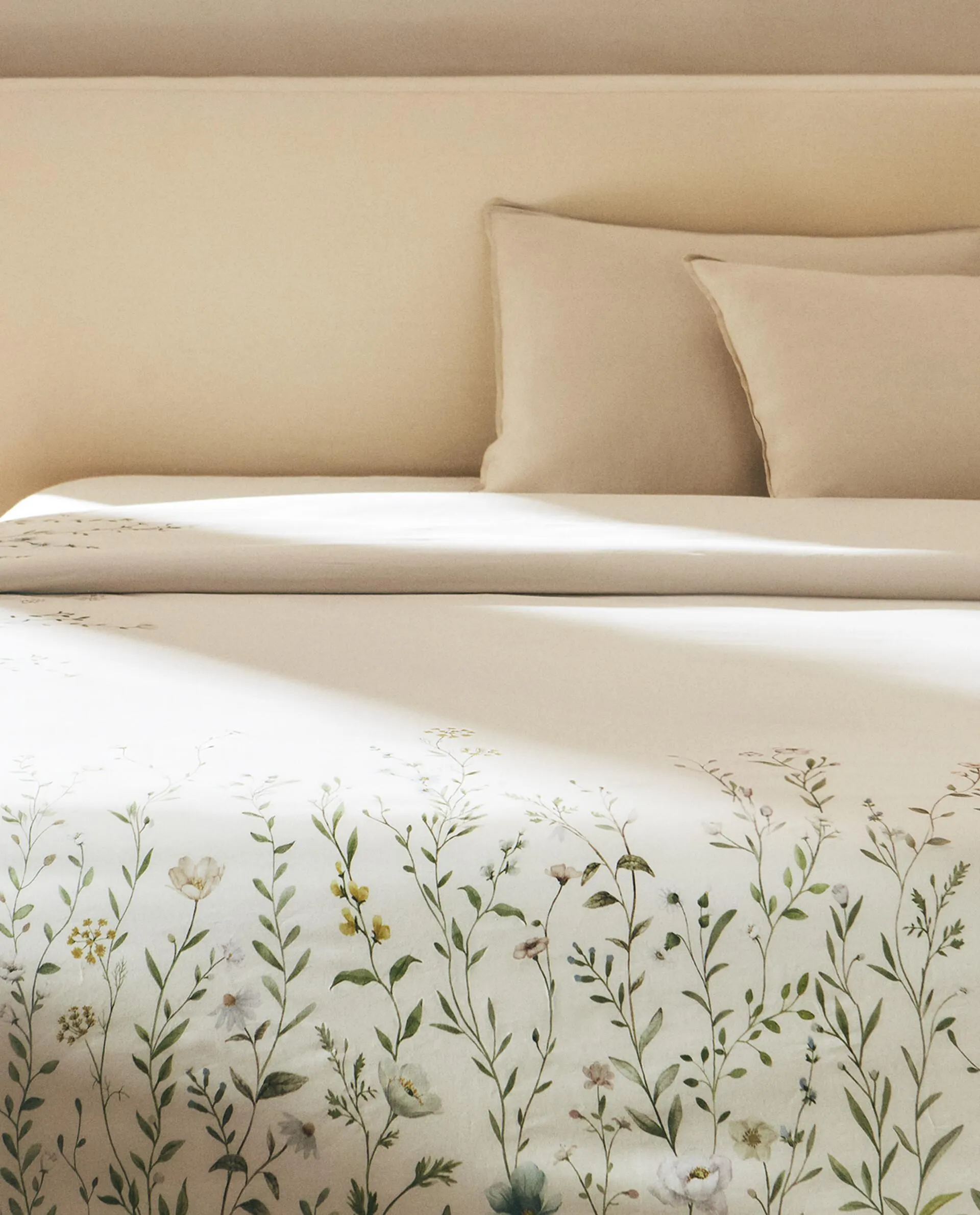 COPRIPIUMINO CON STAMPA A FIORI