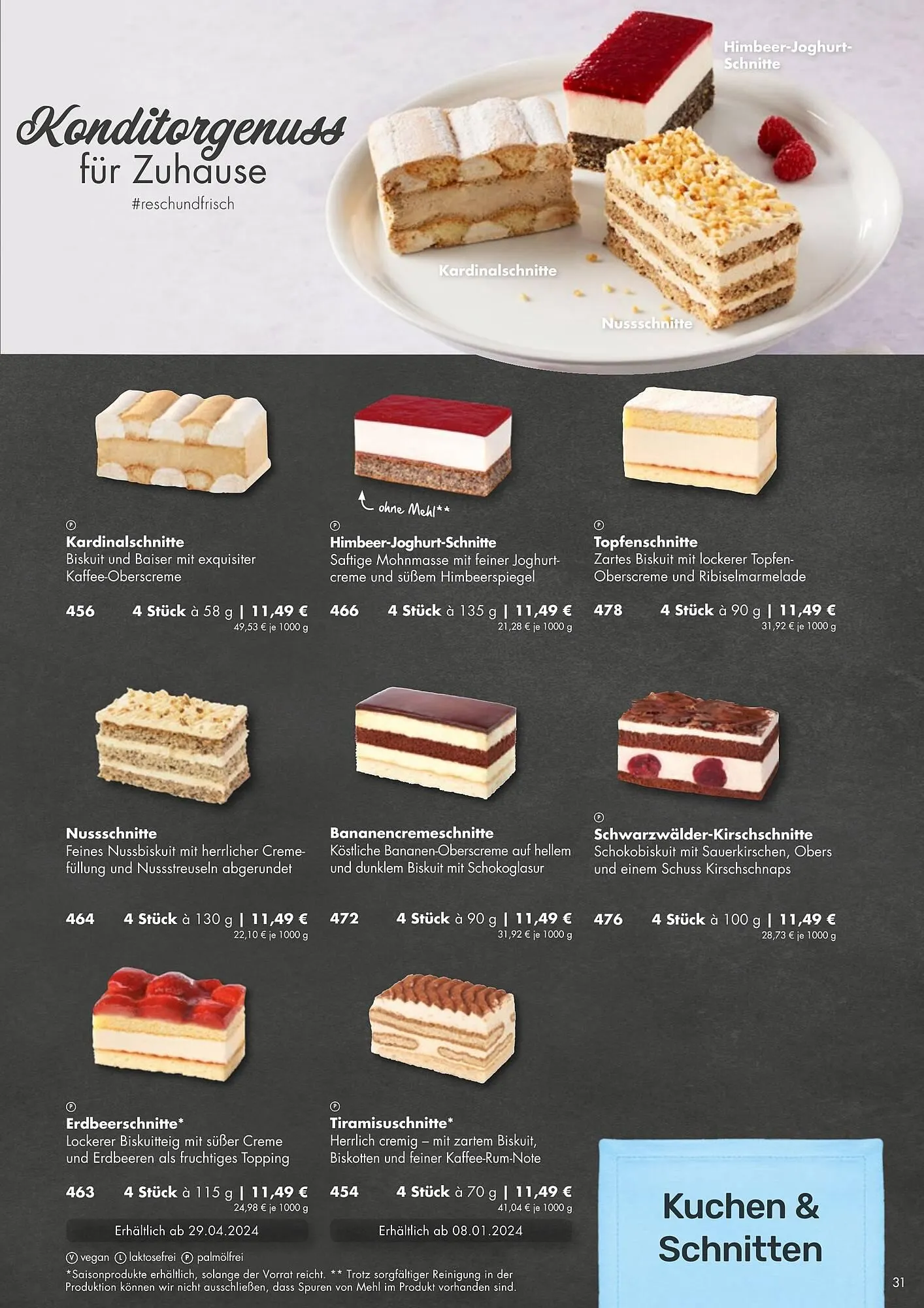 Resch & Frisch Flugblatt von 1. Jänner bis 31. Dezember 2024 - Flugblätt seite  31