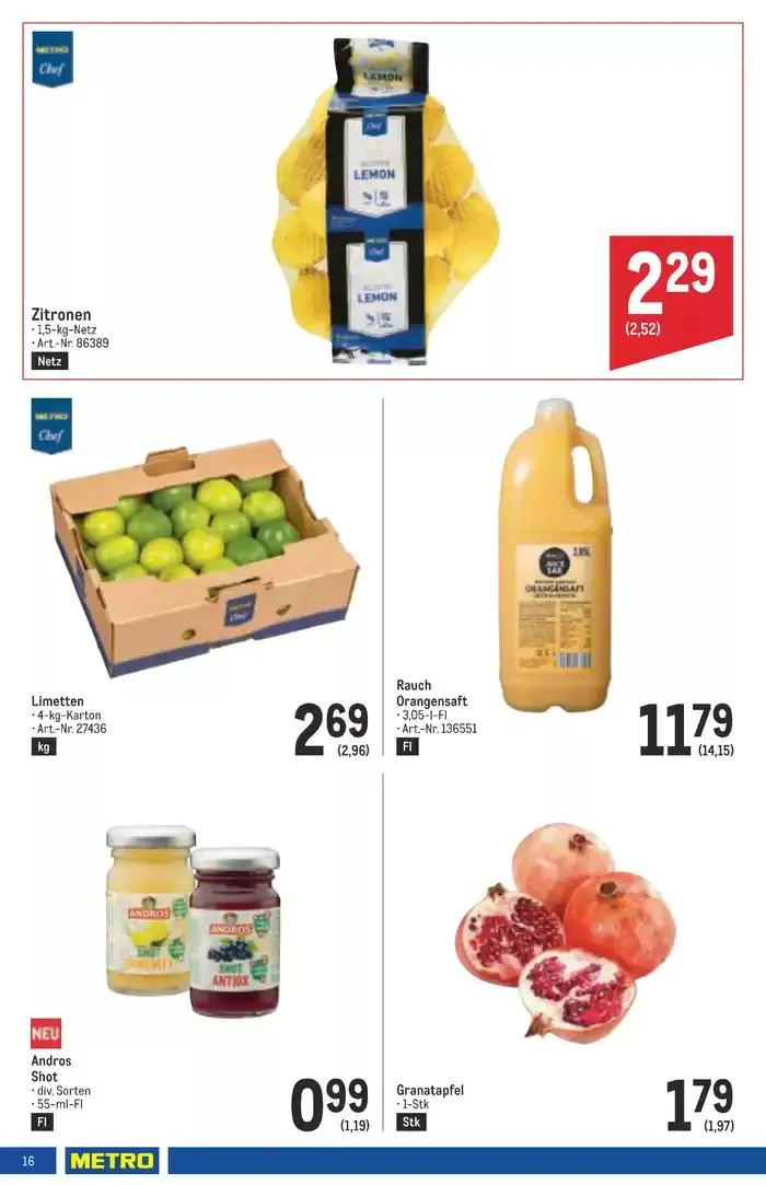 Top-Angebote für Sparfüchse von 8. Jänner bis 22. Jänner 2025 - Flugblätt seite  16