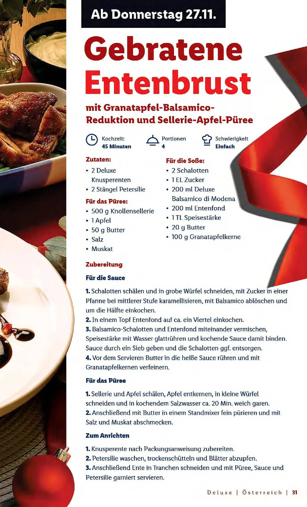 Lidl Flugblatt von 1. November bis 25. Dezember 2025 - Flugblätt seite  31