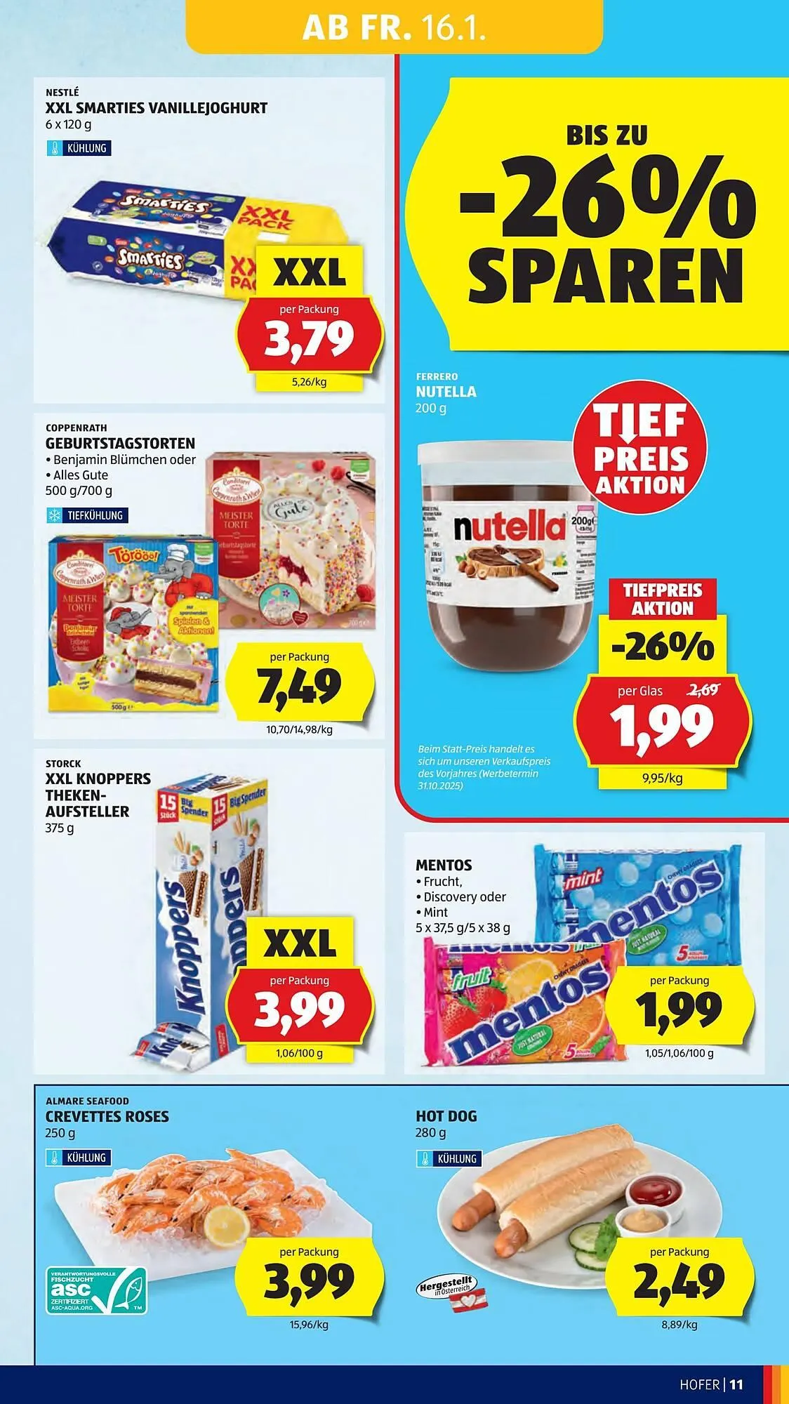 Hofer Flugblatt von 14. Jänner bis 1. März 2026 - Flugblätt seite  13