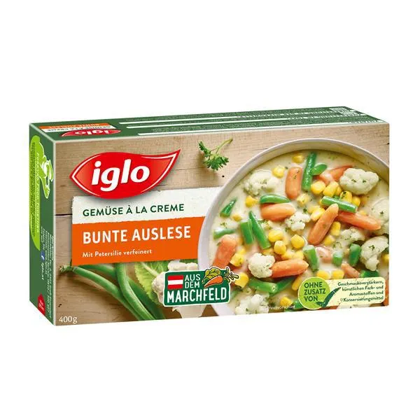 Iglo Gemüse à la Crème Bunte Auslese