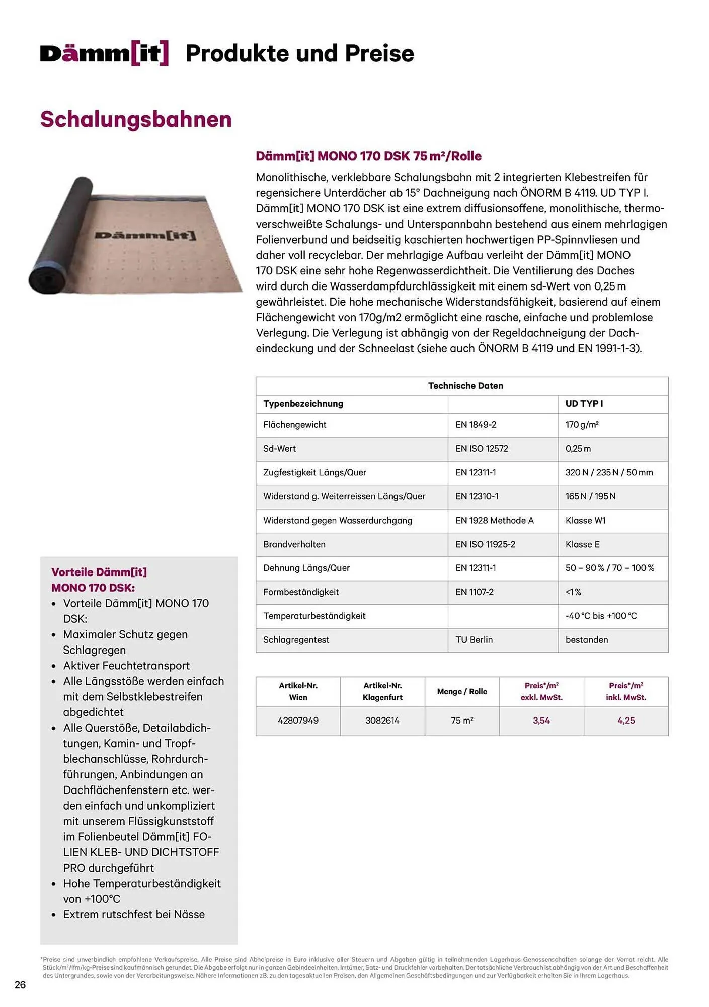 Lagerhaus Graz Land Flugblatt von 22. März bis 31. Dezember 2025 - Flugblätt seite  26