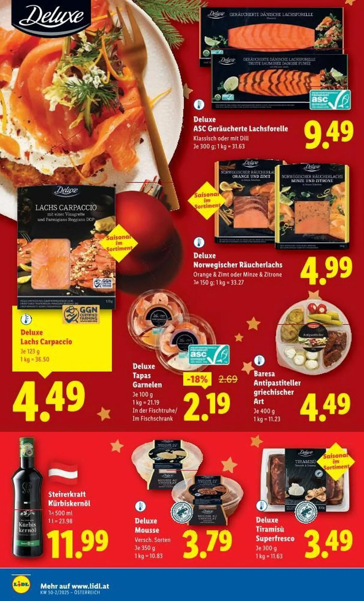Lidl Flugblatt von 11. Dezember bis 17. Dezember 2025 - Flugblätt seite 13