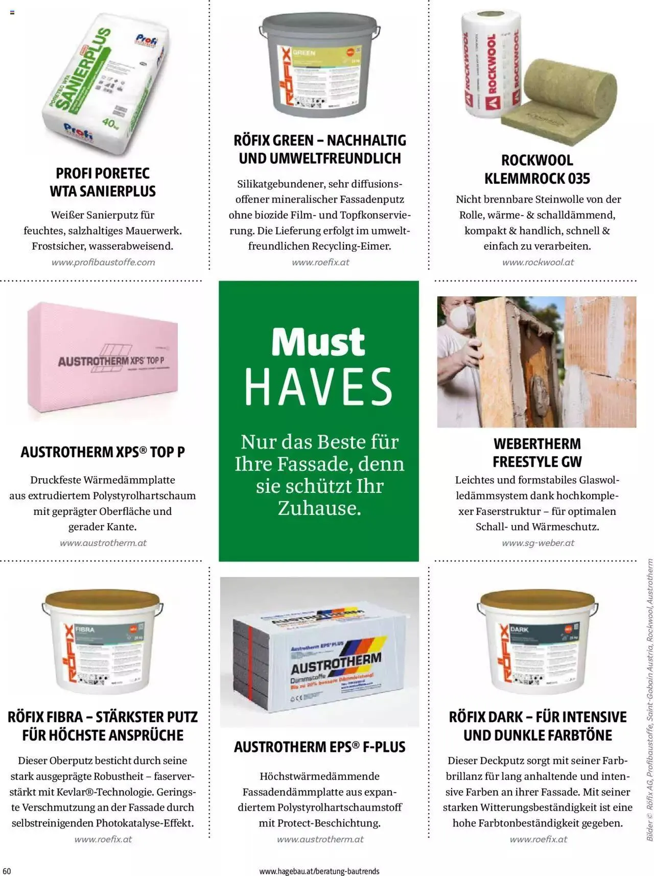 Hagebau Bautrends von 4. April bis 31. Dezember 2024 - Flugblätt seite  60
