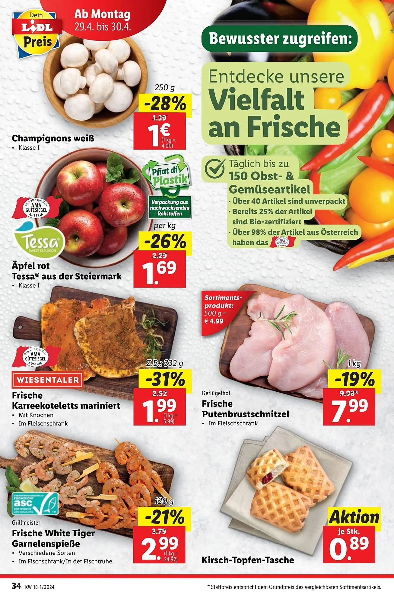Lidl Flugblatt von 24. April bis 30. April 2024 - Flugblätt seite 38