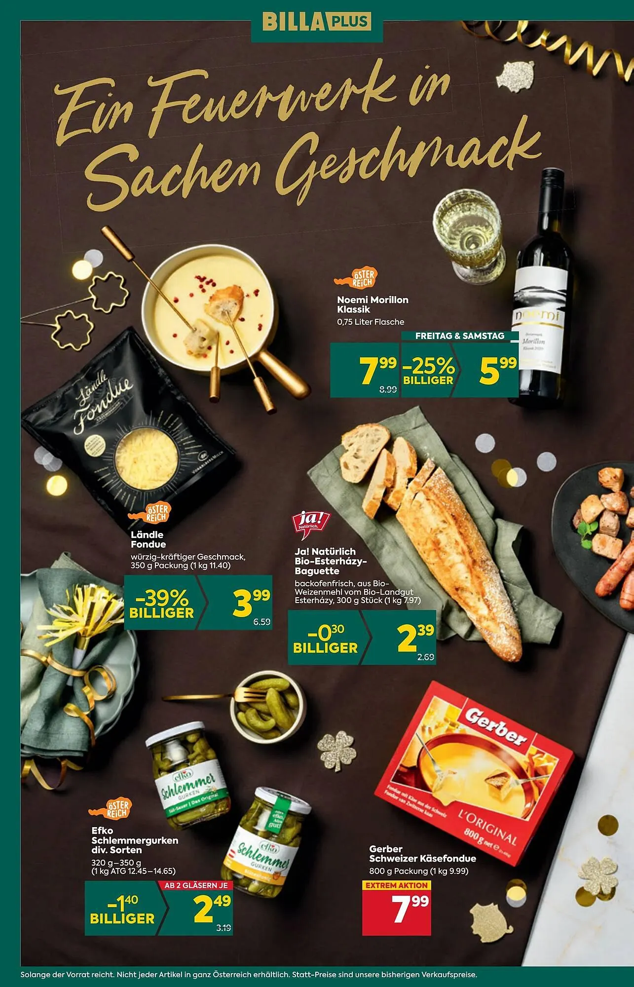 Billa Flugblatt von 26. Dezember bis 30. Dezember 2023 - Flugblätt seite 6