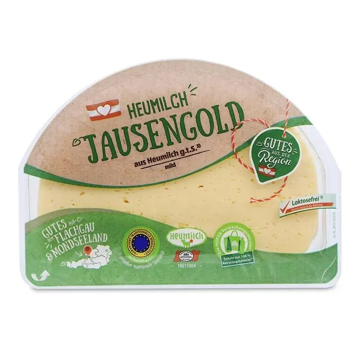 GUTES AUS DER REGION Heumilchkäse, Jausengold