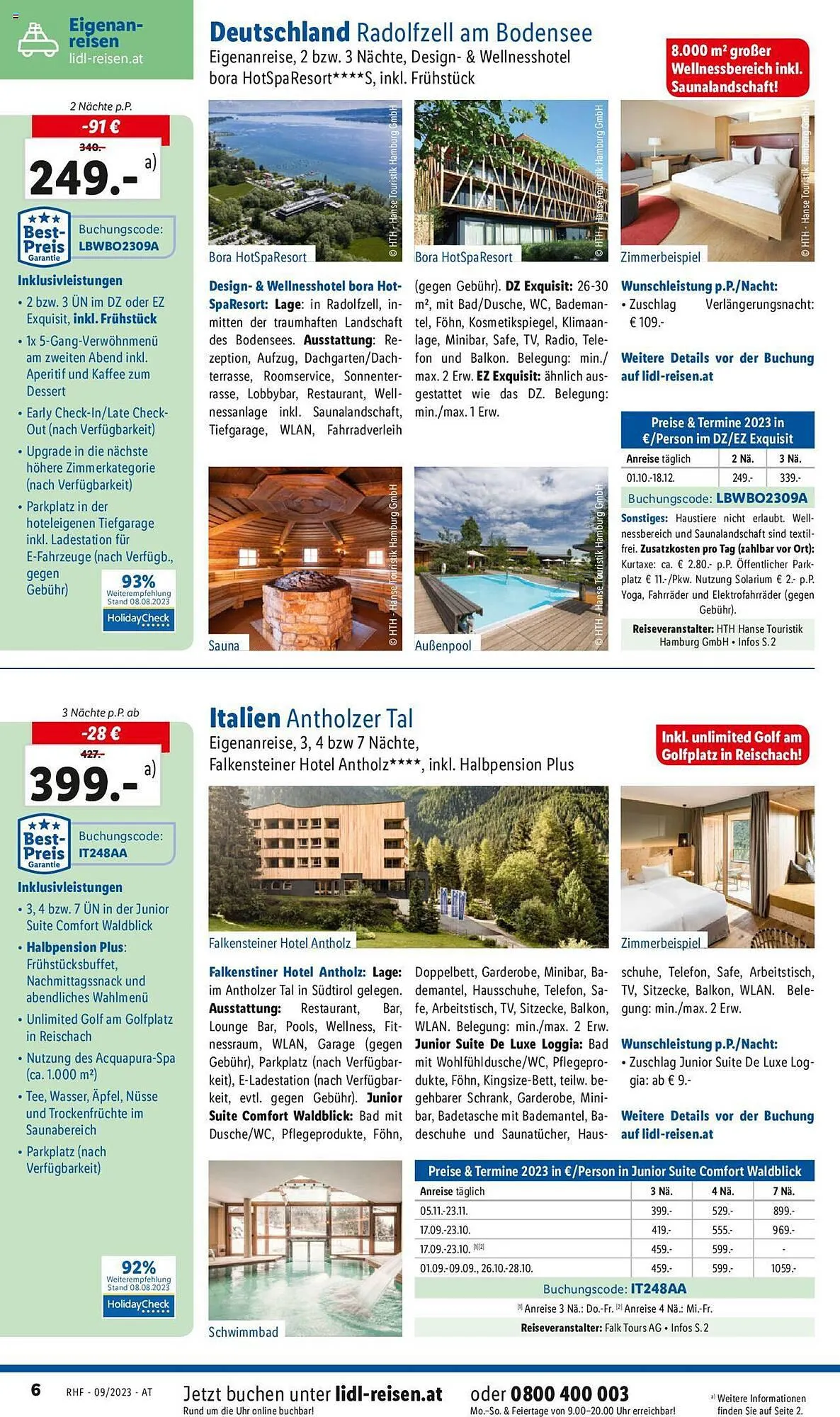 Lidl Flugblatt von 30. August bis 30. September 2023 - Flugblätt seite 6