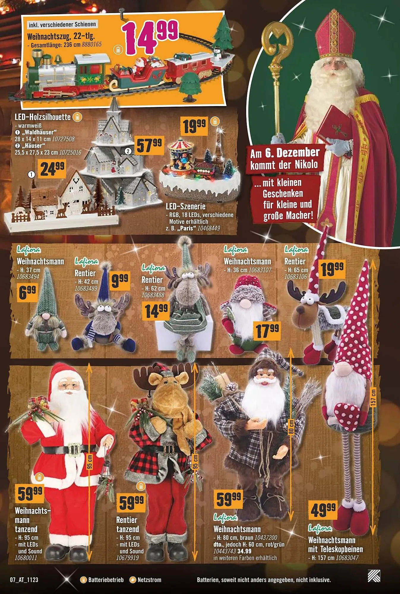 Hornbach Flugblatt von 19. November bis 19. Dezember 2023 - Flugblätt seite 7