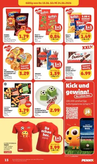 PENNY Flugblatt von 18. Juni bis 24. Juni 2026 - Flugblätt seite  13
