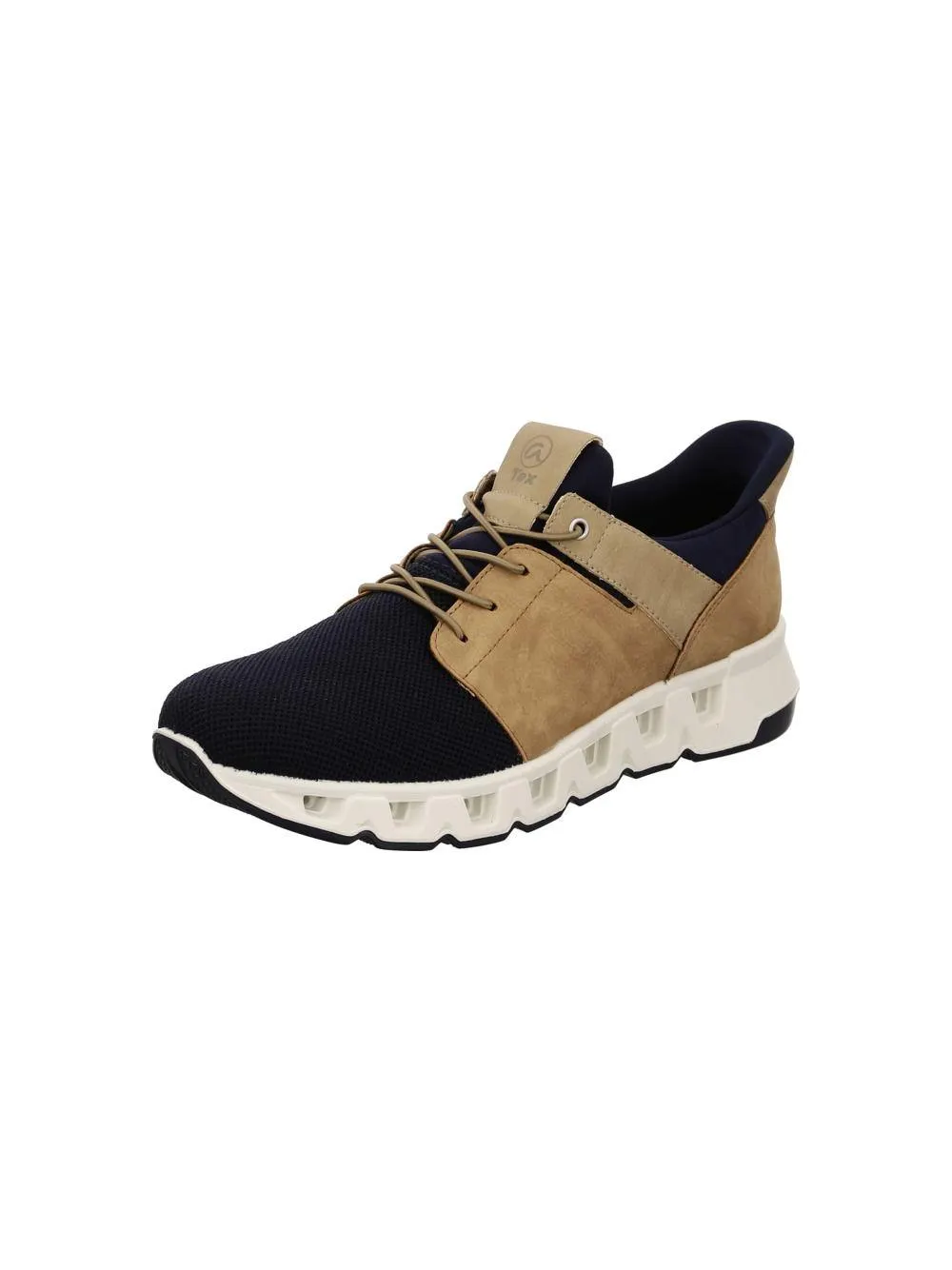 Slipper Molveno blau beige