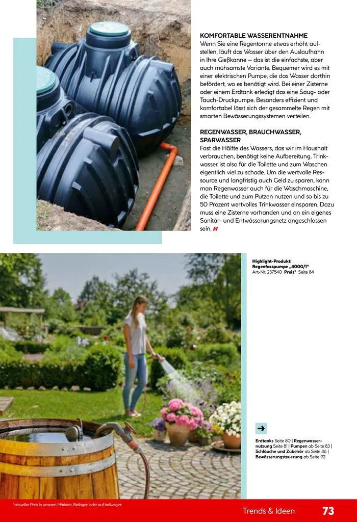 Smartes Gärtnern von 11. Juni bis 31. Dezember 2024 - Flugblätt seite 73